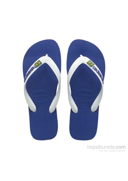 Havanias Brasil Logo Marine Blue Mavi Erkek Terlik 4110850-2711