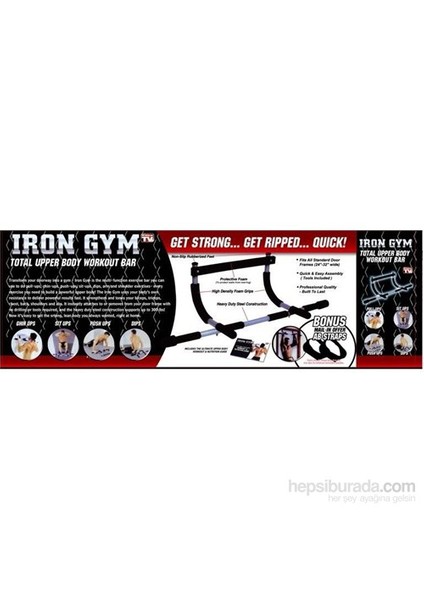 HB Iron Gym Kapı Barfiksi