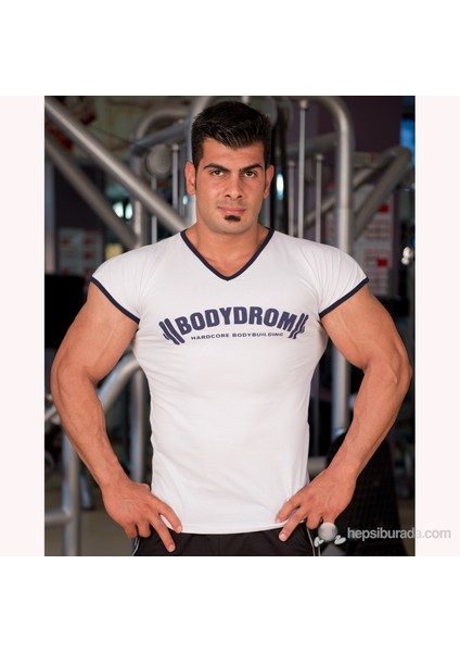 004-02-Bdt Düşük Kol Beyaz T-Shirt