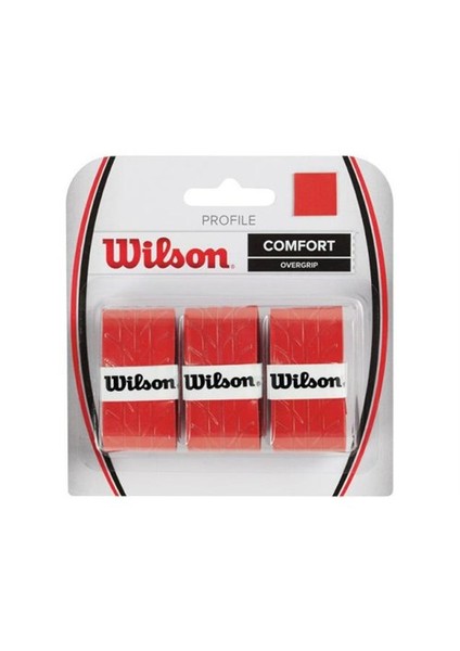 Wrz4025Rd Wilson Comfort Kırmızı 3'Lü Grip Erkek Aksesuarlar