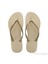 Slim Sand Grey/light Golden Kadın Terlik 1