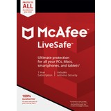 Mcafee Livesafe 1 Cihaz 1 Yıl Aktivasyon Kodu / Key