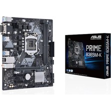 Asus Prime B365M-K DVI Usb3,1 LGA1151P 8-9.nesil