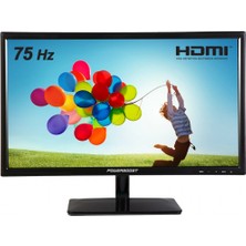 Power Boost Powerboost PB-M1950VH 19,5" 1600X900, 5ms, 75Hz, Analog, HDMI Va LED Monitör