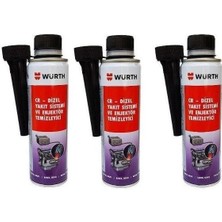 Würth 300 ml Cr - Dizel Enjektor Temizleyici Dizel Yakıt Katkısı