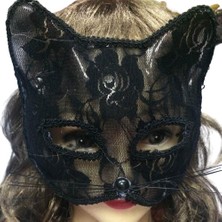 Schulzz Dantelli Kedi Cosplay Maske