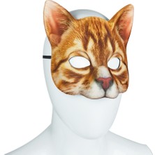 Schulzz Sarman Kedi Kadife Cosplay Maske