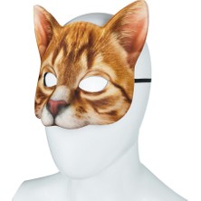 Schulzz Sarman Kedi Kadife Cosplay Maske