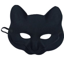 Schulzz Sarman Kedi Kadife Cosplay Maske