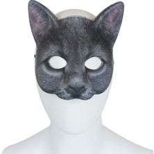 Schulzz Rus Kedi Kadife Cosplay Maske