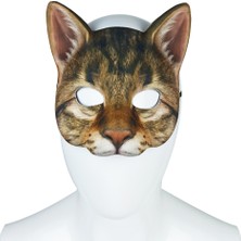 Schulzz Tekir Kedi Kadife Cosplay Maske