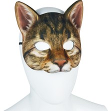 Schulzz Tekir Kedi Kadife Cosplay Maske