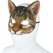 Schulzz Tekir Kedi Kadife Cosplay Maske