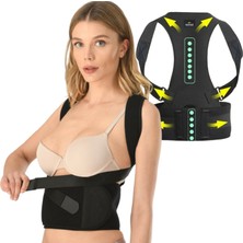 Ankaflex Unisex Dik Durus Korsesi Bel Sırt Omuz Korsesi Dik Durma Aparatı