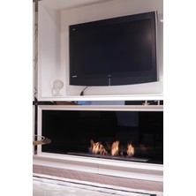 Korflame 90 Cm Burner Bacasız Şömine