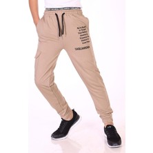 Toontoy Kids Toontoy Kız Çocuk Cep Detaylı Baskılı Eşofman Alt