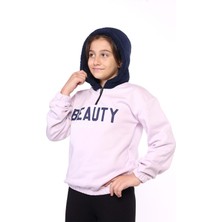 Toontoy Kids Toontoy Kız Çocuk Kapüşonlu Baskılı Sweatshirt