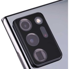 Canpay Samsung Galaxy Note 20 Ultra Uyumlu Kamera Lens Koruyucu Hd Kalite Esnek Kırılmaz Cam Filmi Syh