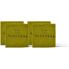 Organik Teyze Aloevera Sabunu (El Yapımı) 100 gr x 4 Adet