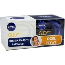 Nivea Q10PLUS Kırışık Karşıtı Bakım Seti Kremi Gündüz + Gece 50ML + 50ML