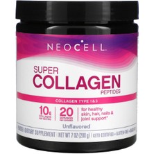 Neocell Neocell, Super Collagen Peptides, Unflavored, 7 Oz (200 G) (Supplement Turkey Garantisiyle)