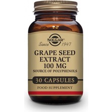 Solgar Grape Seed Extract 100MG 30 Kapsül