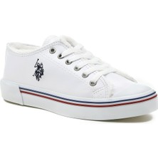 U.S. Polo Assn. Penelope Krk. 1pr Beyaz Kadın Havuz Taban Sneaker