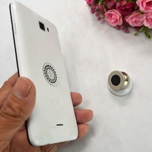 Arabulalaca Apple Iphone 8 Plus Tutucu Manyetik Araç Telefon Tutucu Aparat - Gümüş