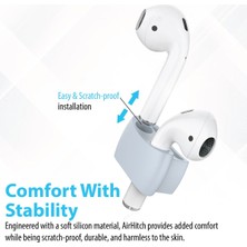 Promate Airhitch - Darbeye Dayanıklı Airpods ve Apple Watch Uyumlu Band Tutucu Klipsi