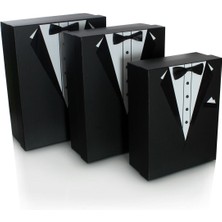 Red Kutu Damat Bohça Çeyiz Kutusu Kolisi ( 3lü Set )