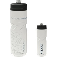 Impact Bisiklet Suluk Matara Şeffaf   800 ml Impact Vortex 800