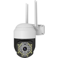 Bintech Motorlu Ip Kamera + 1080P Speed Dome Ptz 2mp Dış Mekan IP40 48 LED