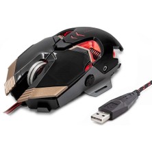 Hadron Oyuncu Mouse Kablolu 3200DPI Ledli Hadron HD-G22