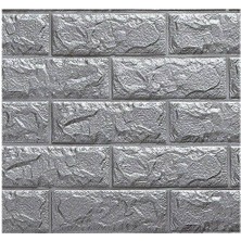 Renkli Duvarlar Newwall Yapışkanlı Duvar Paneli 3D Yastık Panel Duvar Kağıdı