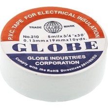 Globe Elektrik Bandı Beyaz