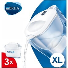 Brita Aluna Xl 3 Filtreli Su Arıtma Sürahisi - Beyaz