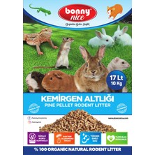 Bonny Nice Doğal Çam Pelet Ginepig Kafes Altlığı 10 kg 17 Lt