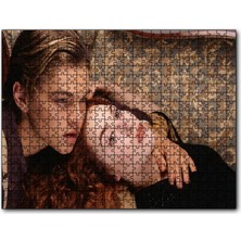 Caka Tablo Cakapuzzle Titanic Rose ve Jack Kanepede 255 Parça Puzzle Yapboz Mdf (Ahşap)