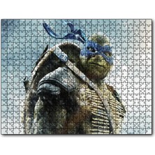 Caka Tablo Cakapuzzle Ninja Kaplumbağalar Leonardo 500 Parça Puzzle Yapboz Mdf (Ahşap)