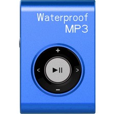 Sunsky C26 Ipx8 Su Geçirmez Yüzme Dalış Spor Mp3 Müzik Çalar, 8gb Mavi (Yurt Dışından)