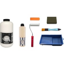 Cadence 2 Litre Pak Beyaz + Taş Vernik Set 500 ml