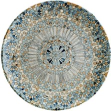 Bonna Porselen Luca Mozaik Gourmet Düz Tabak 27 cm 2'li