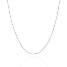 Adal Silver 925 Ayar Gümüş Hayalet Kolye Zinciri