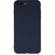 Bilişim Aksesuar iPhone 7 Kamera Korumalı Silikon Lansman Kılıf Lacivert