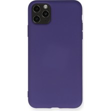 Casetify iPhone 11 Pro 5.8" Kamera Korumalı Silikon Lansman Kılıf Mor