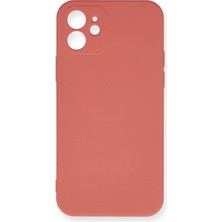 Casetify iPhone 12 Kamera Korumalı Silikon Lansman Kılıf Turuncu