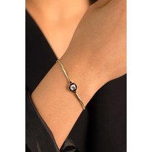 Yavuz Kuyumculuk 14 Ayar Altın Balık Sırtı Sekizgen Baget Bileklik