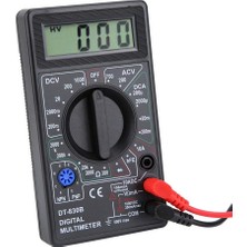 Dtools Ac / Dc LCD Dijital Multimetre 750/1000V Voltmetre Ampermetre Ohm Test Cihazı (Yurt Dışından)