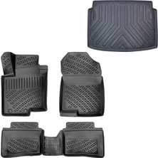 Caraks Hyundai Bayon 3D Paspas + Bagaj Havuzu 2021 Sonrası Caraks Marka