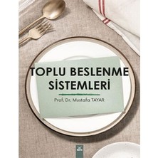 Toplu Beslenme Sistemleri - Mustafa Tayar